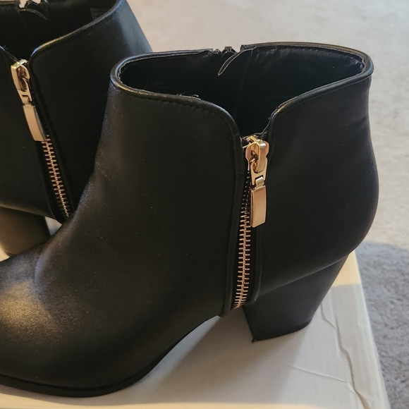 Style & Co booties from Macys. Black gently used booties. - Picture 2 of 7